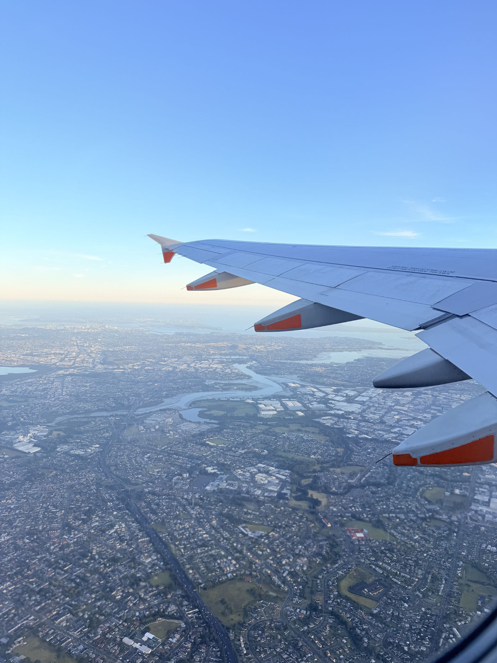 Leaving Auckland